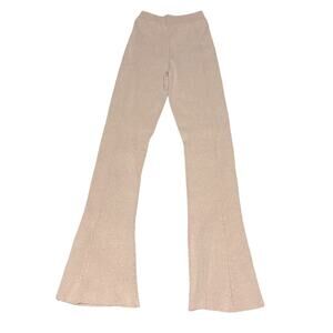 Jacquemus flared knitted trousers
